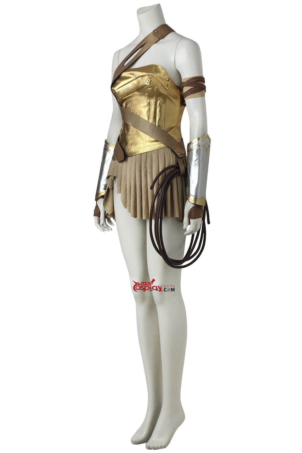Diana Prince Golden Cosplay Costume