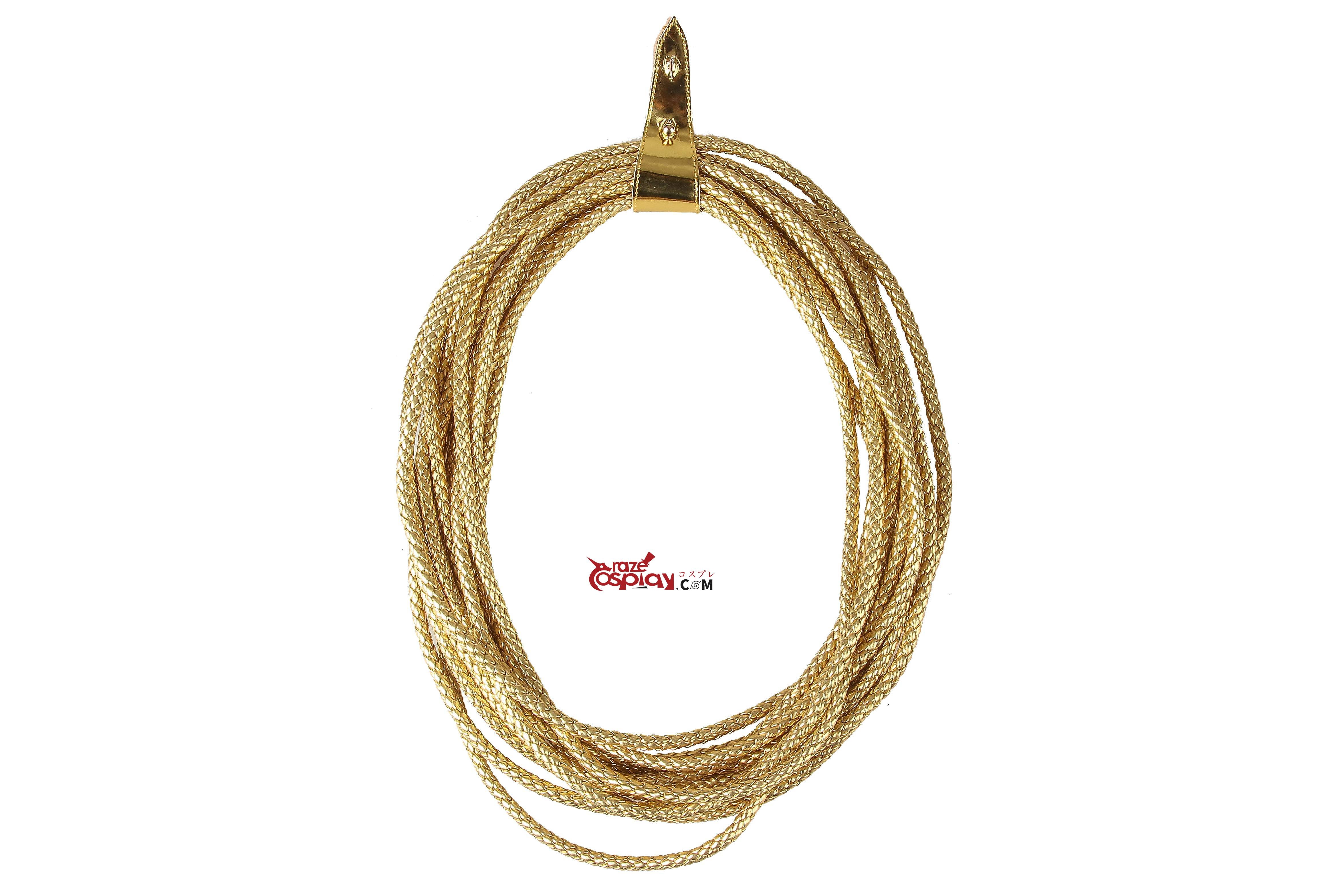 Diana Prince Golden Outfit Cosplay Costume