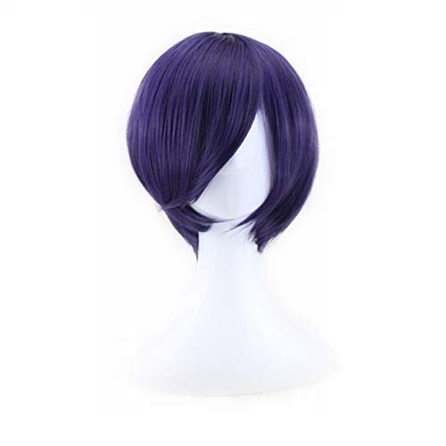 Anime Tokyo Ghoul Touka Kirishima Wig Kirishima Toka Short Purple Hair Halloween Party Cosplay Wigs