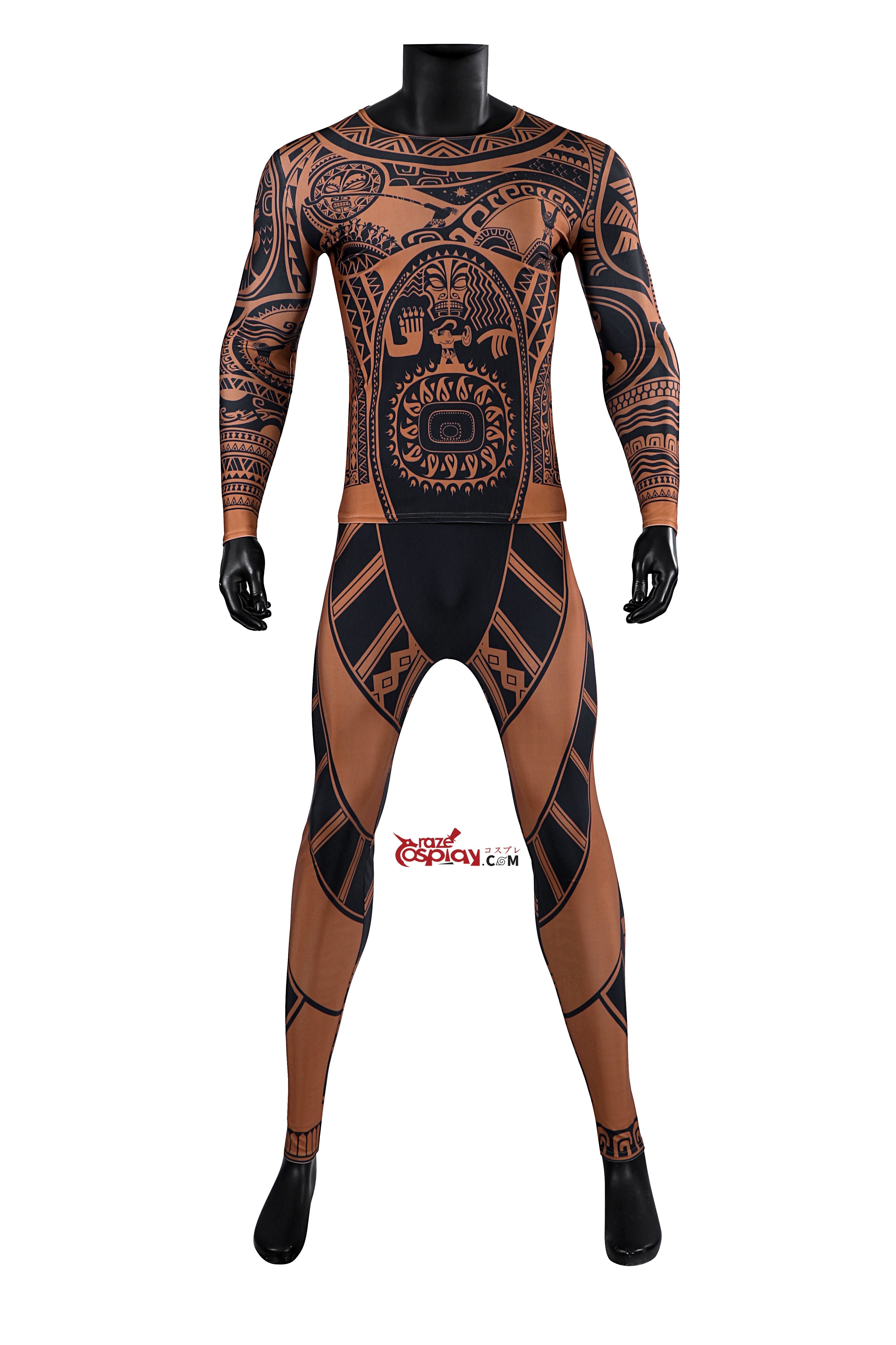 Moana 2 Māui Cosplay Costume