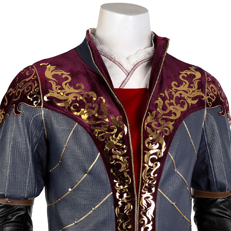 Baldur's Gate 3 Astarion Ancunin Outfit Cosplay Costumes