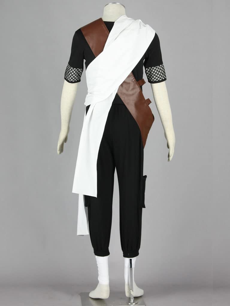 Naruto Gaara Black Uniform Cosplay Costume