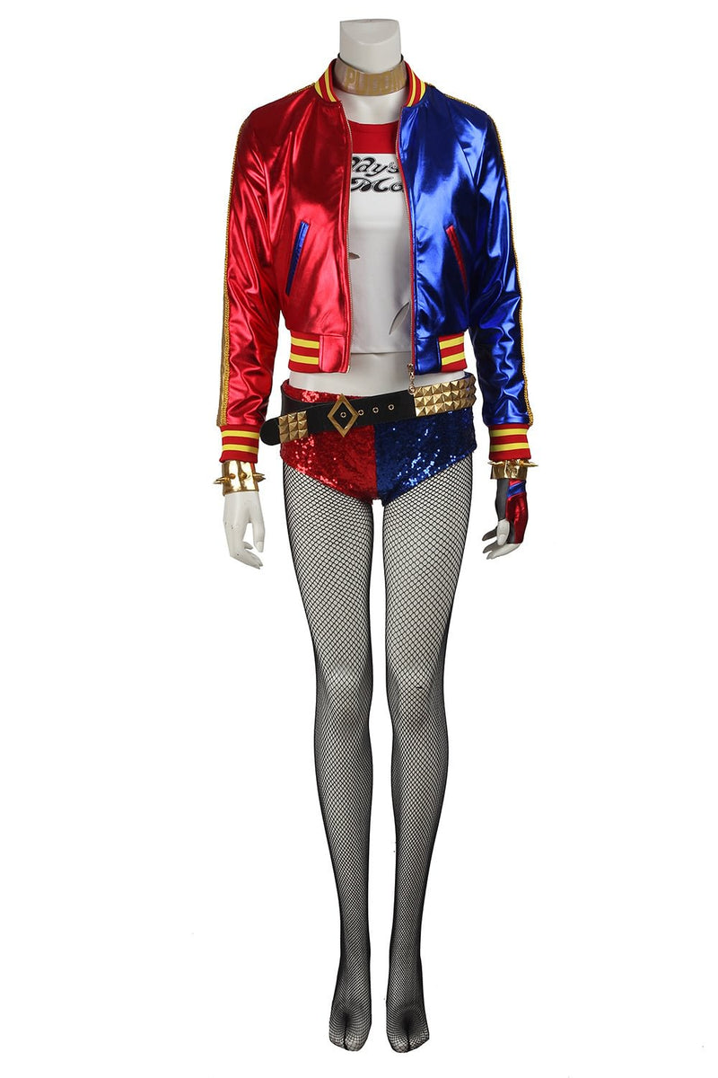 Harley Quinn Outfit Suicide Squad Cosplay Costume