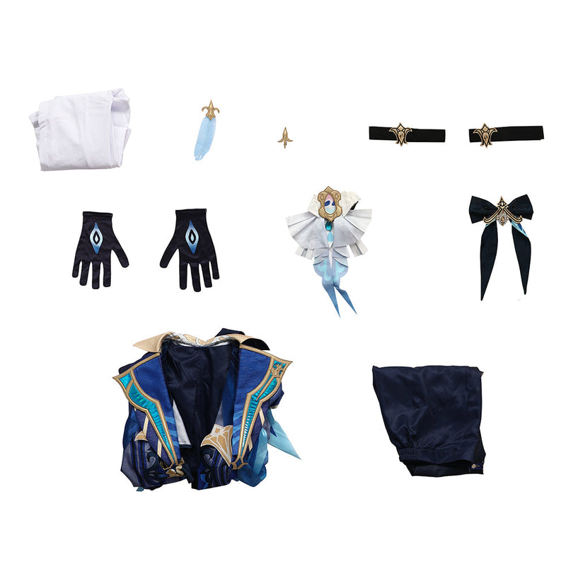 Genshin Impact Neuvillette Outfit Cosplay Costume
