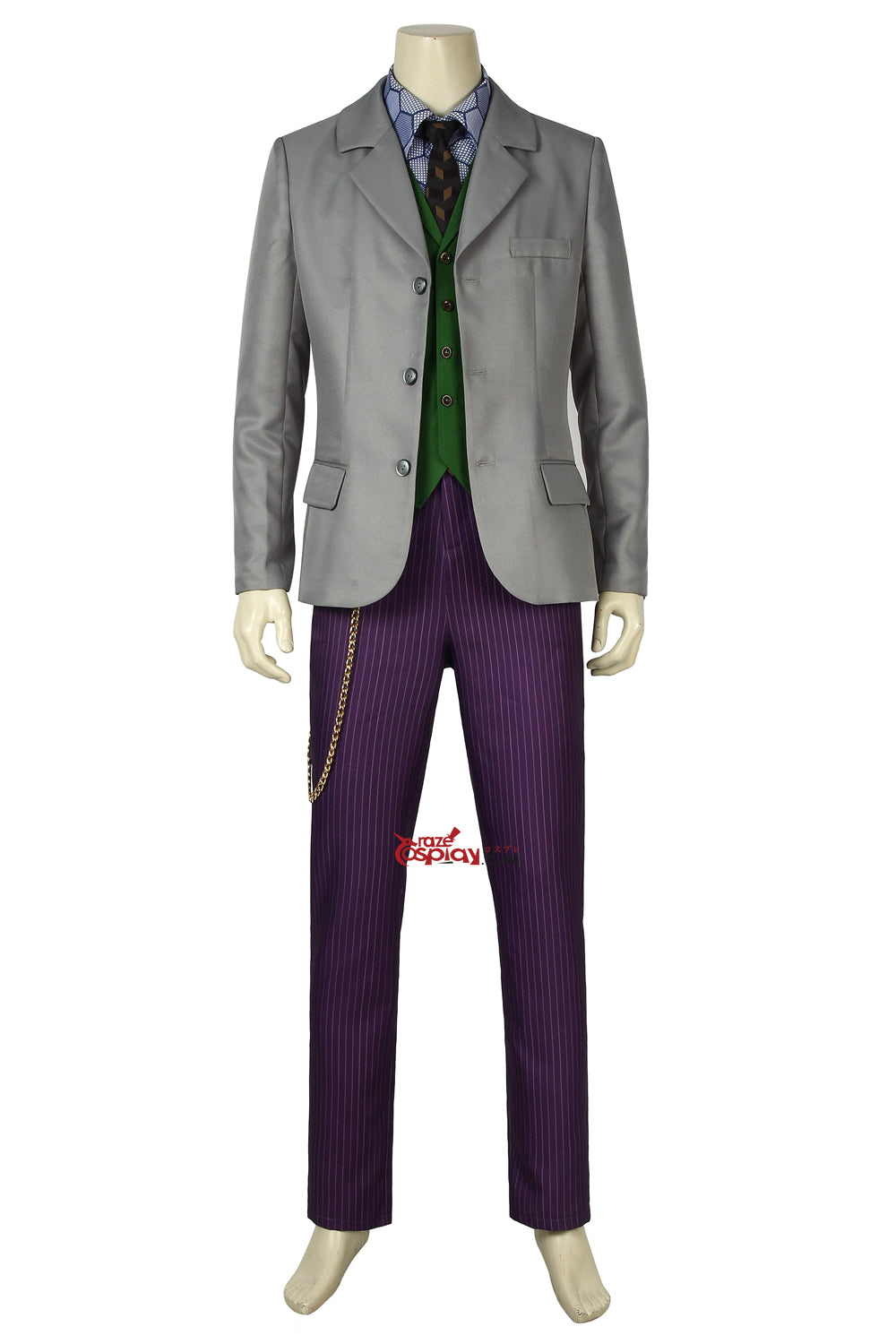 Jack Napier Joker Cosplay Costume