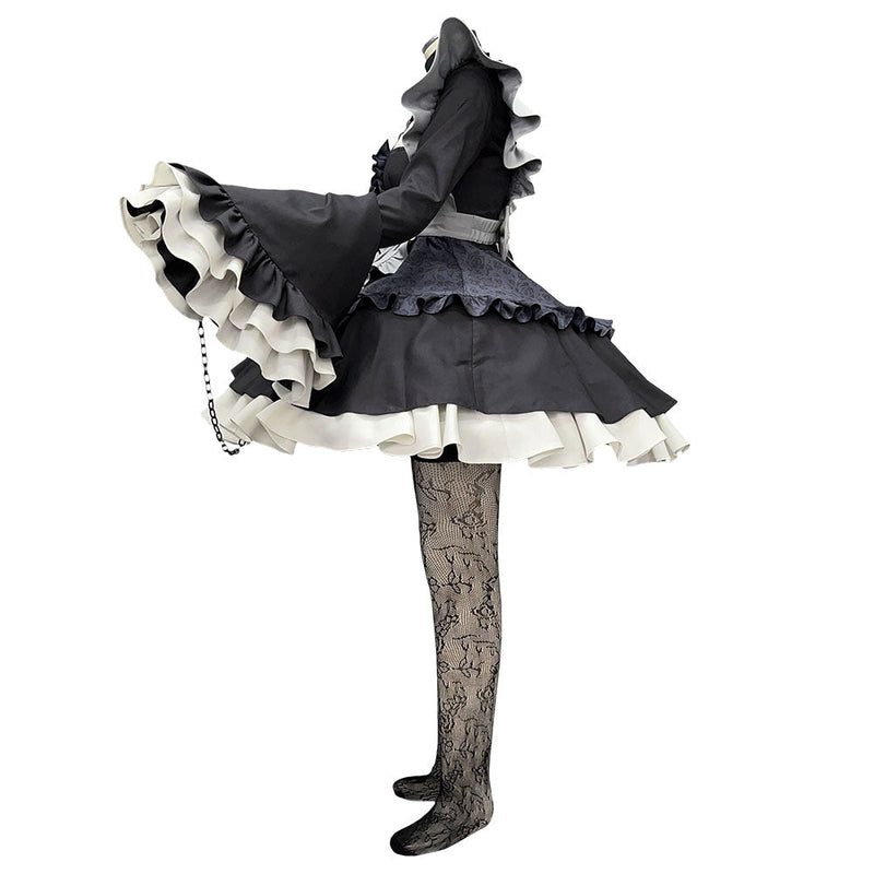 Kitagawa Marin Black Dress Outfit My Dress Up Darling Cosplay Costume