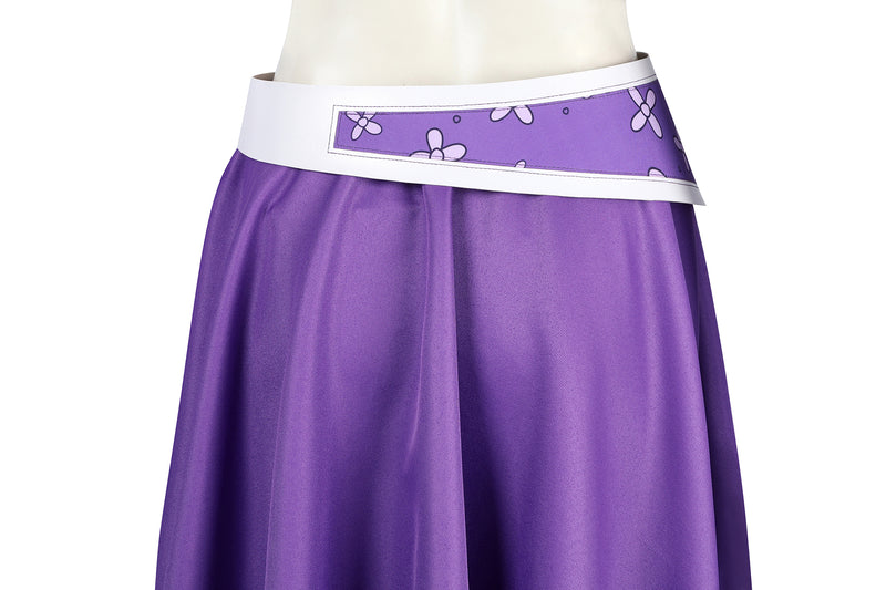 Nico Robin Purple Dress Outfit One Piece Fifteenth Anniversary Cosplay Costume