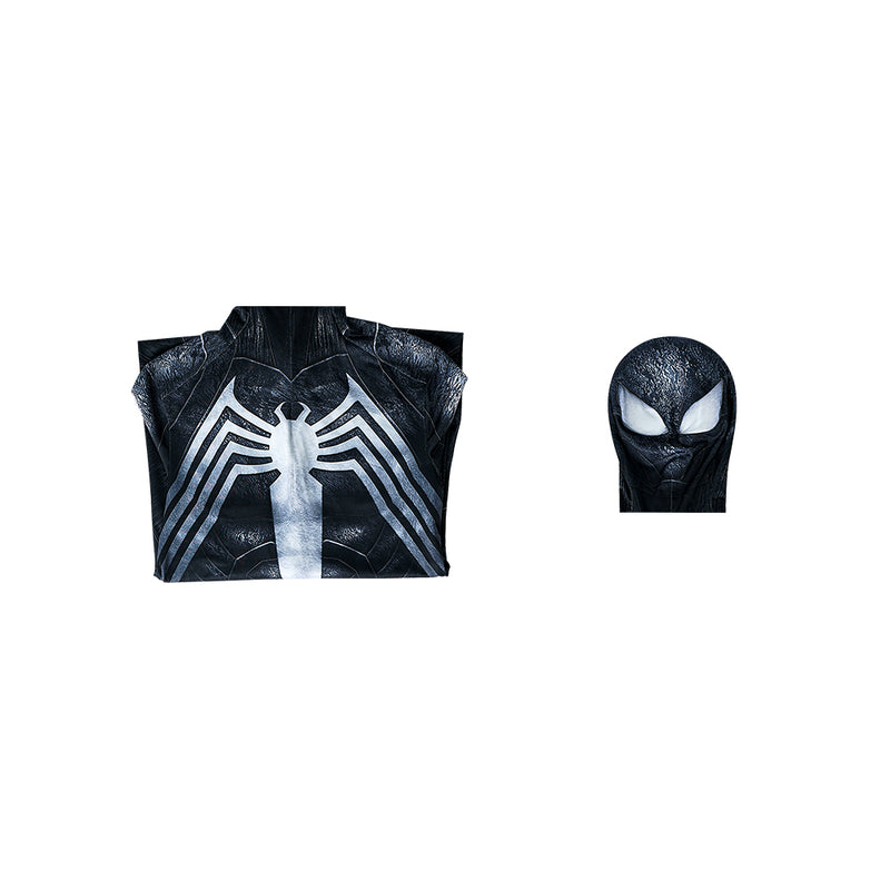 Spider-Man 2 PS5 Spider Man Black Jumpsuit Cosplay Costume