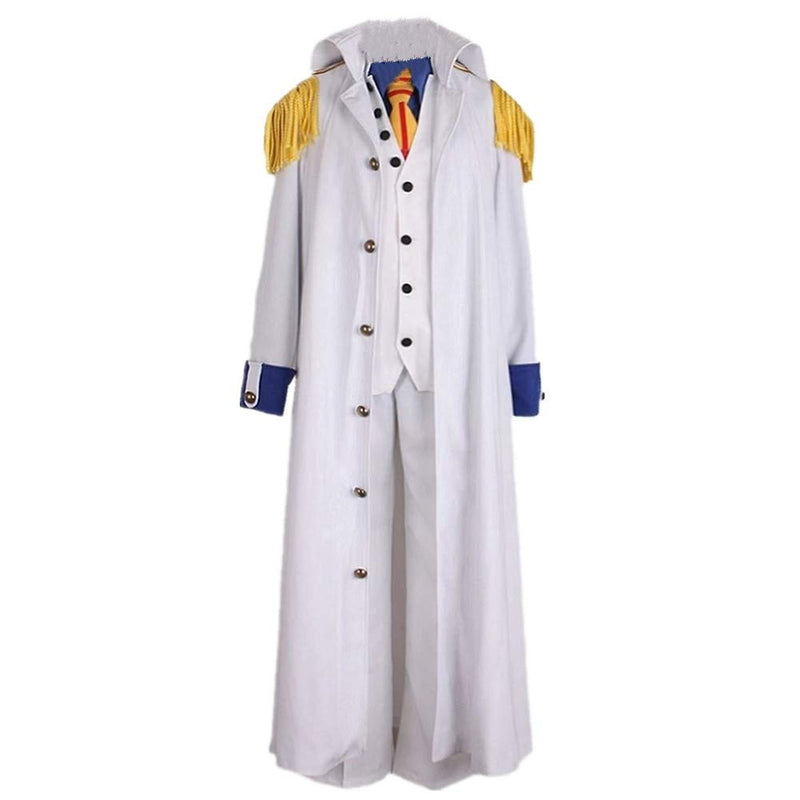 One Piece Aokiji Kuzan Uniform Cosplay Costume