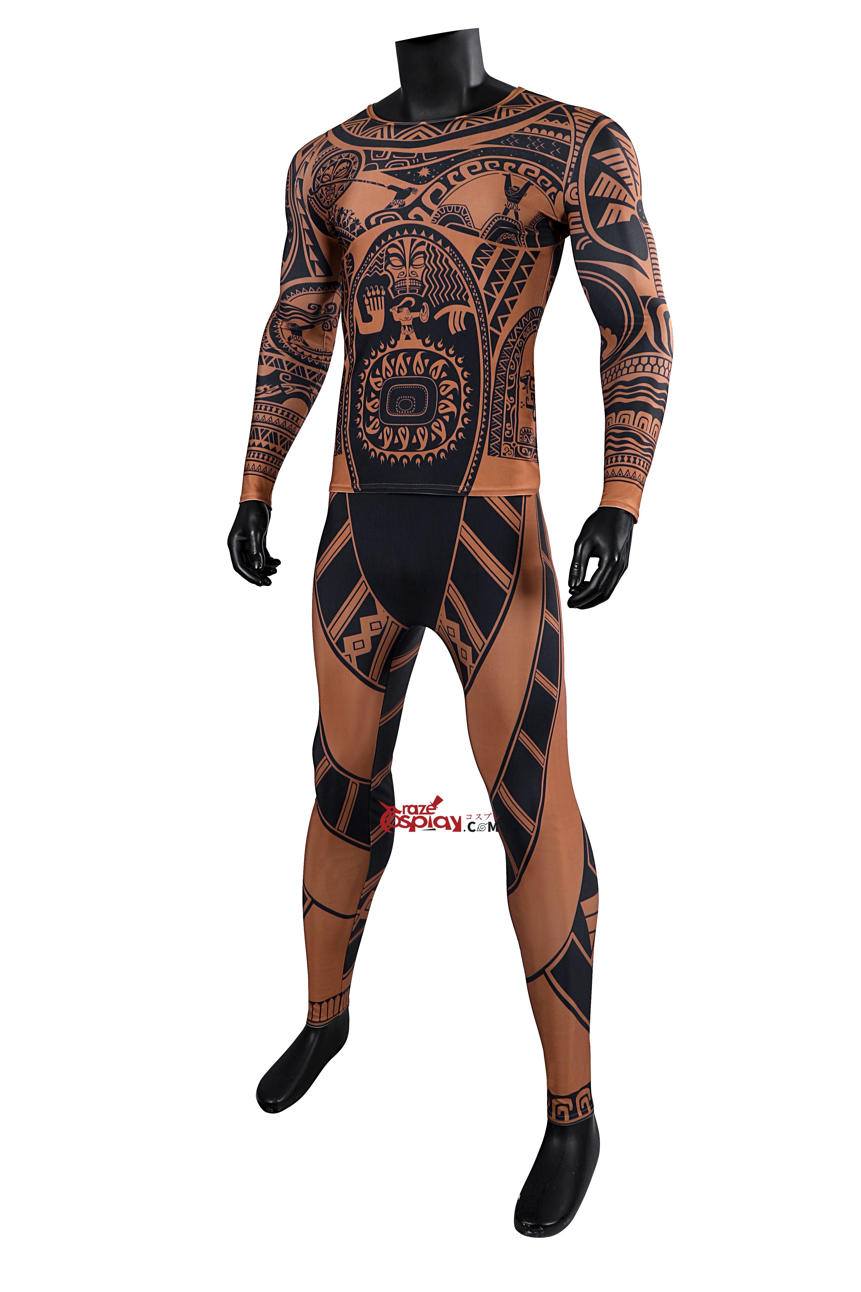 Moana 2 Māui Cosplay Costume