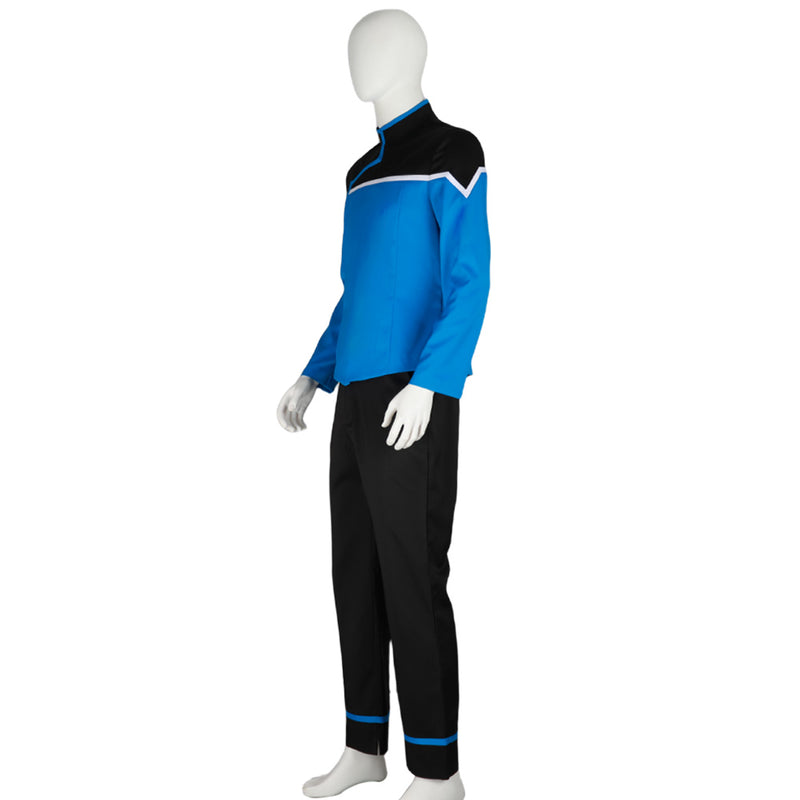 ST Lower Decks Blue Uniform Outfit Cosplay Costume