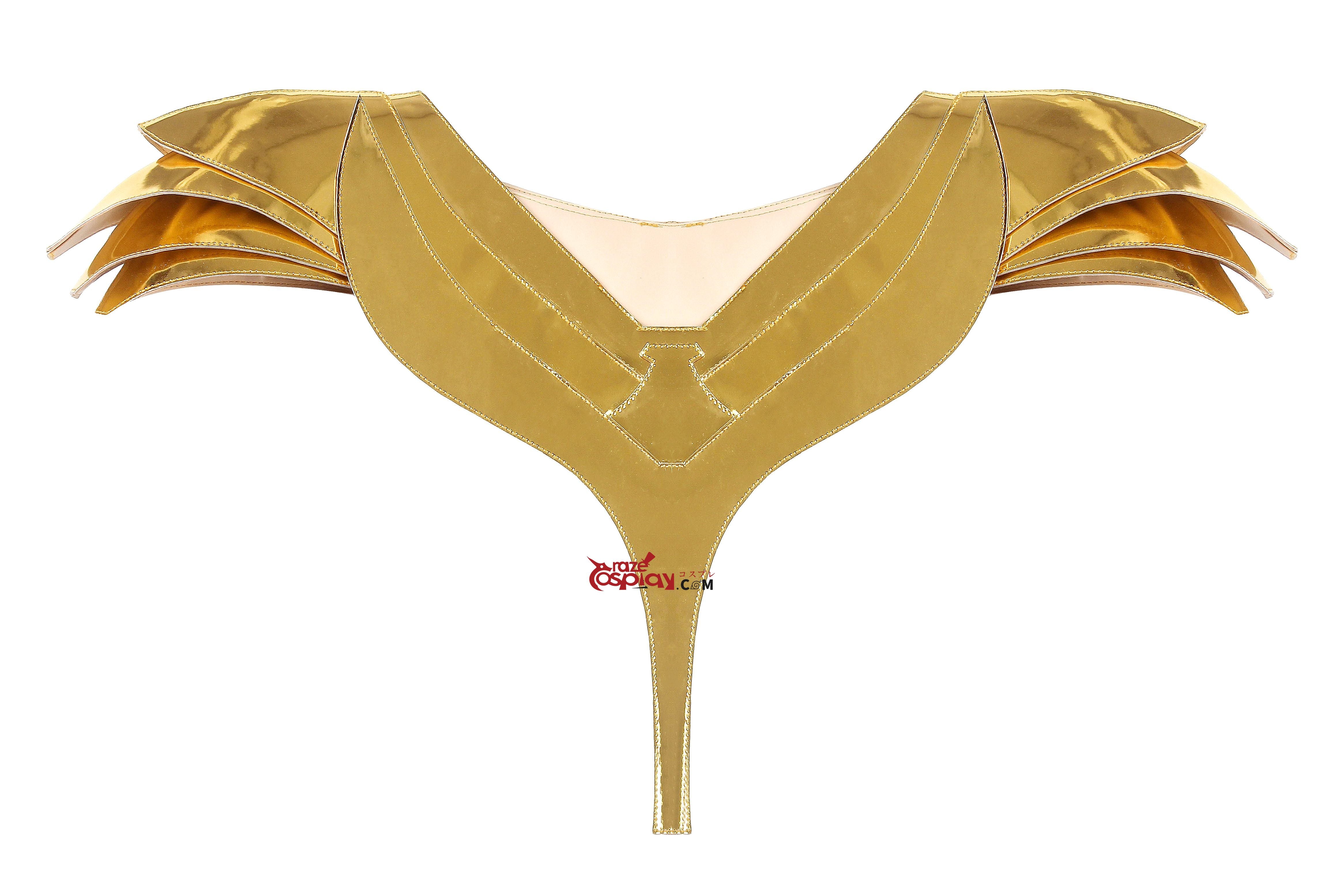 Diana Prince Golden Outfit Cosplay Costume