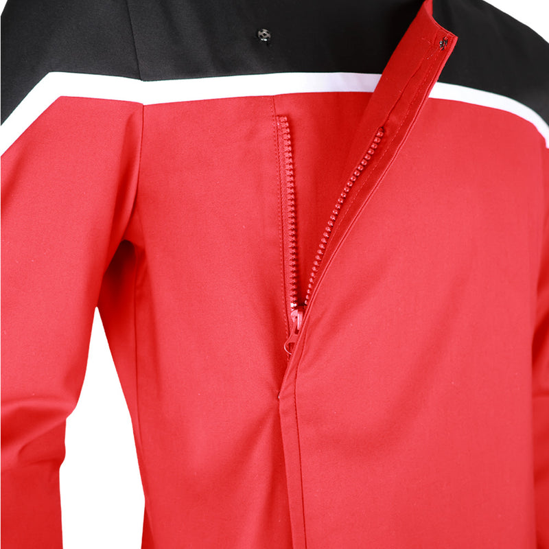 ST Lower Decks Red Uniform Outfit Cosplay Costume