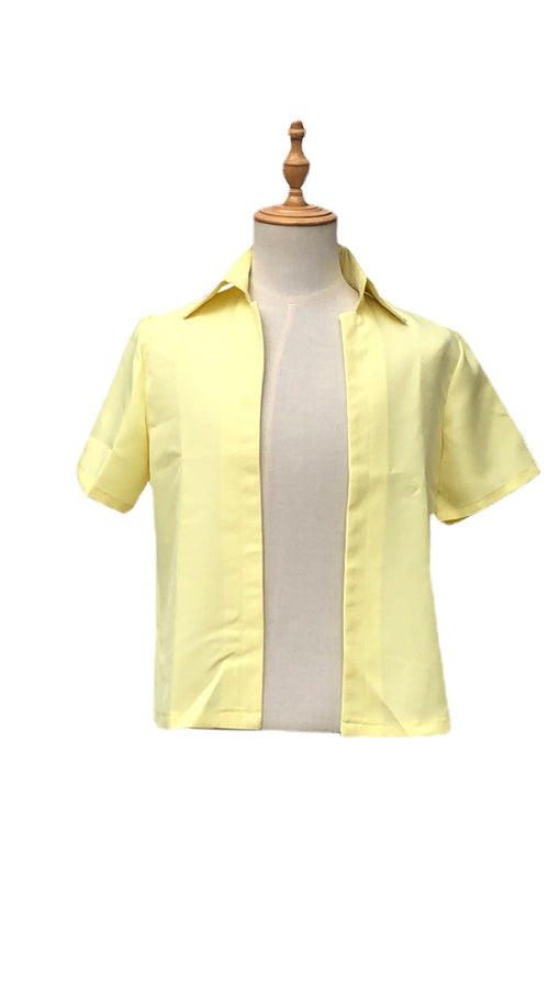 Portgas D Ace Yellow Shirt One Piece Anime Halloween Cosplay Costume