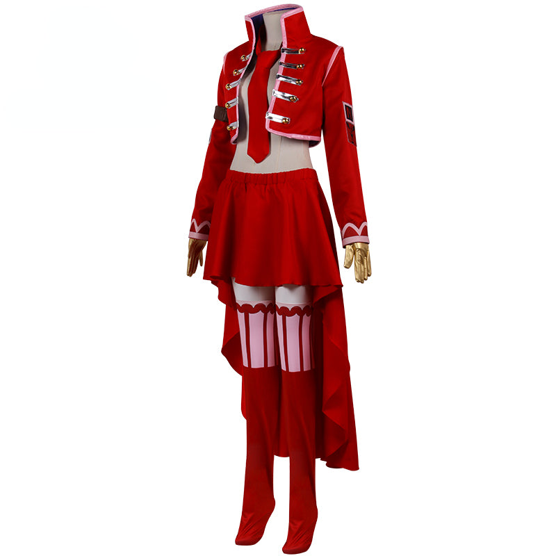 Belo Betty One Piece Cosplay Costume Commander of East Army Outfit Full Set with Hat