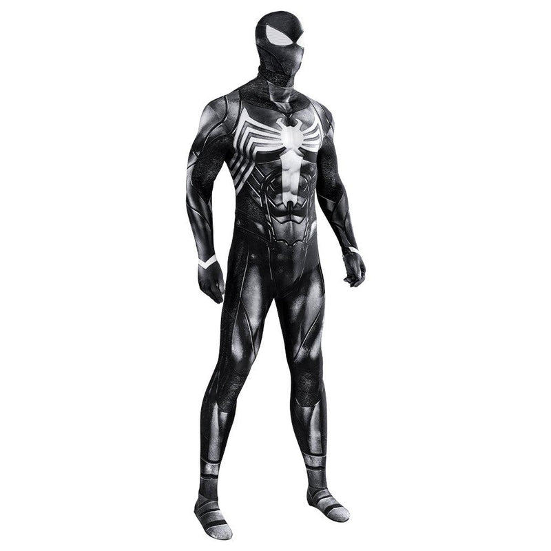 Venom Spider Man Black Jumpsuit Cosplay Costume