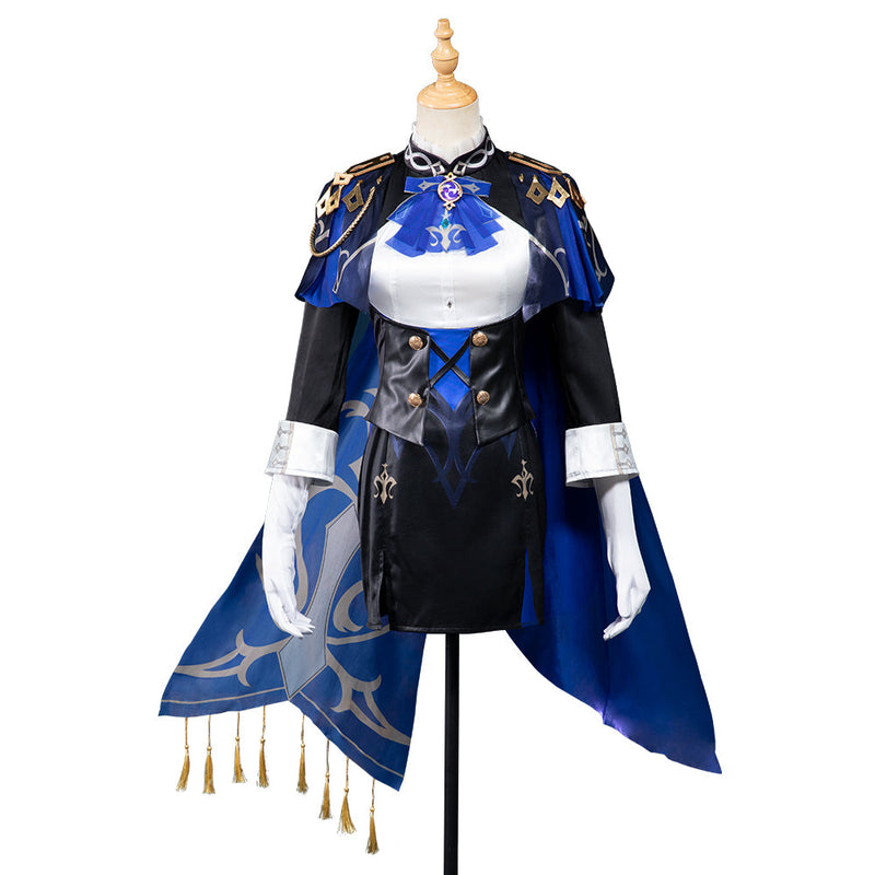 Genshin Impact Clorinde Outfit Cosplay Costume