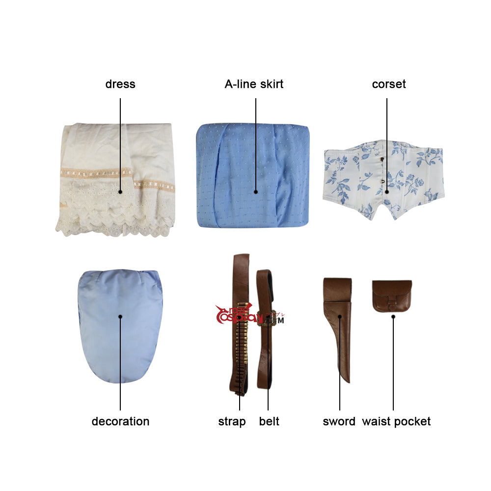 Dolores Abernathy Cosplay Costume