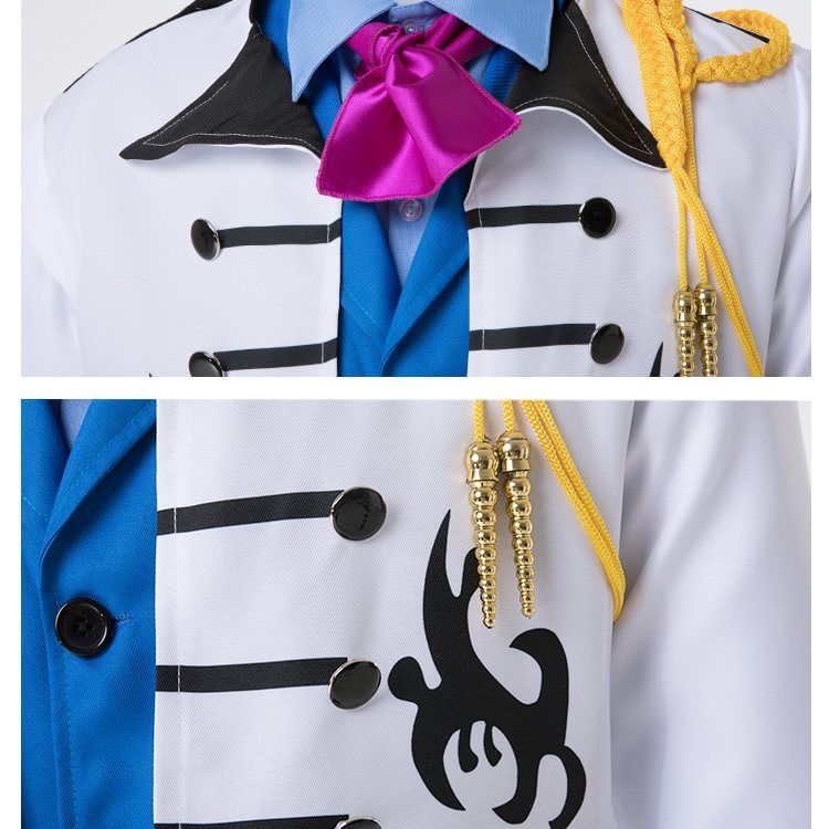 Frozen Prince Hans Outfit Costume Cosplay Halloween Suit