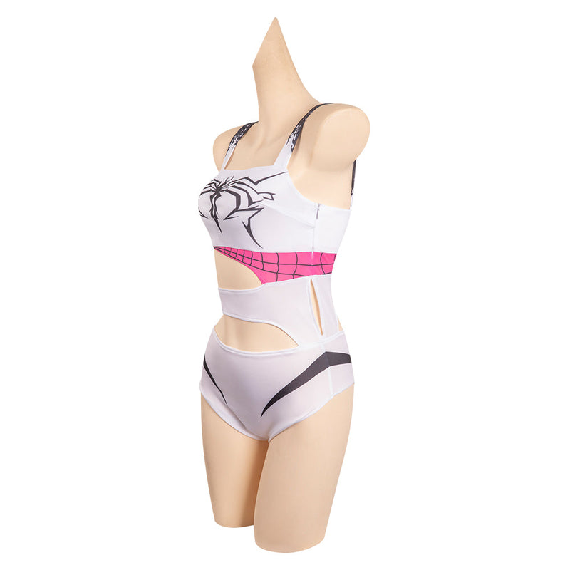 Spider-Man Gwen Cosplay Costume Swimsuit Outfits Halloween Carnival Party Disguise Suit