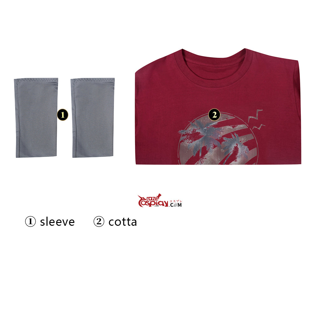 The Last of Us Ellie T shirt Cosplay Costume