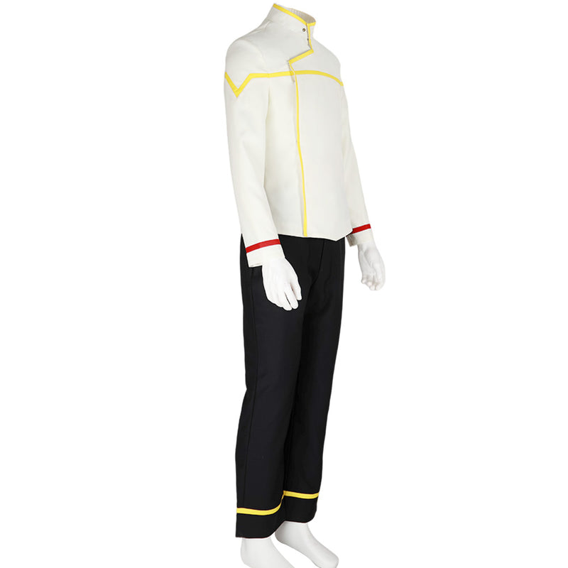 ST Lower Decks White Uniform Outfit Cosplay Costume