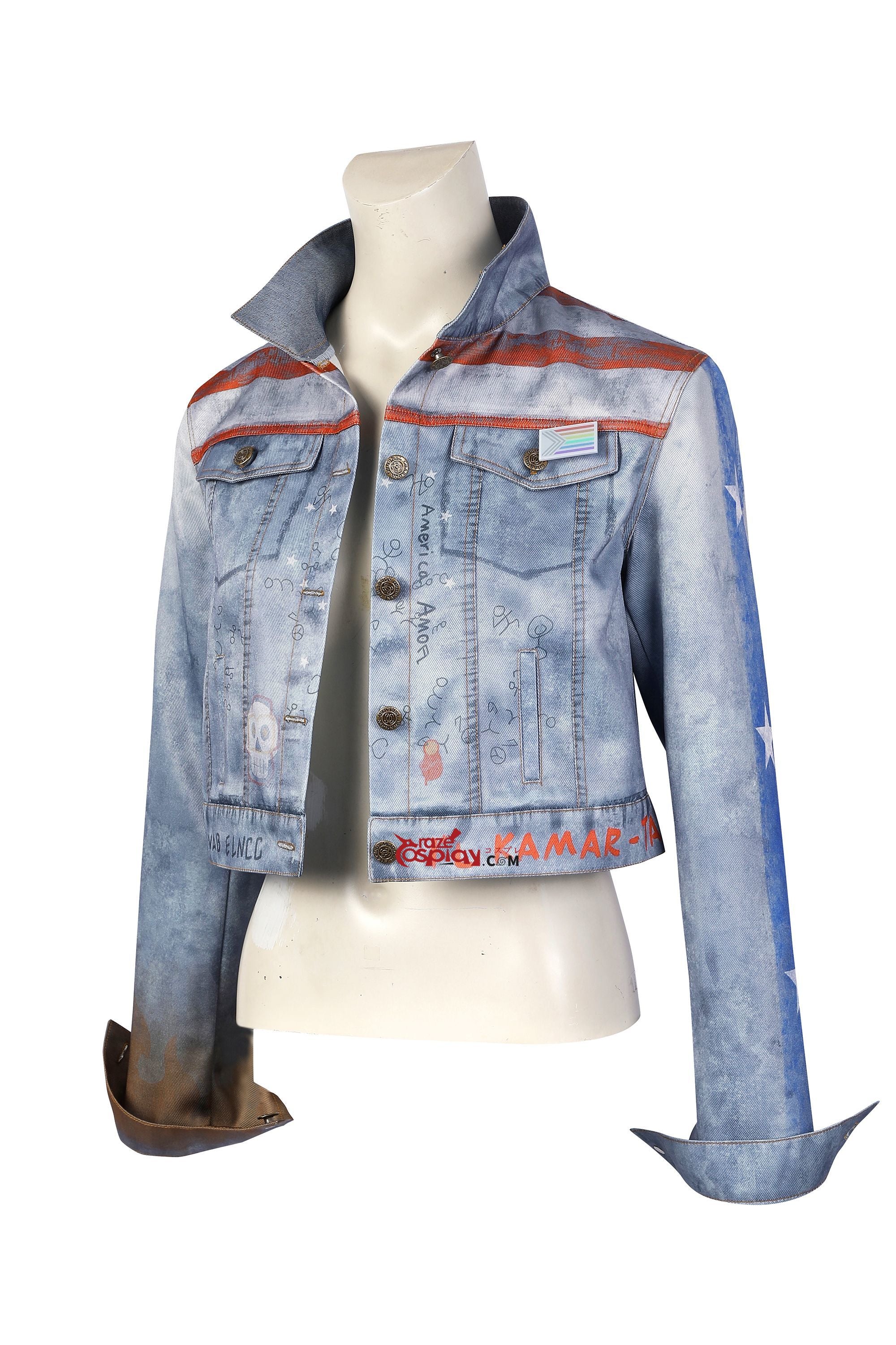 America Chavez Coat Cosplay Costume