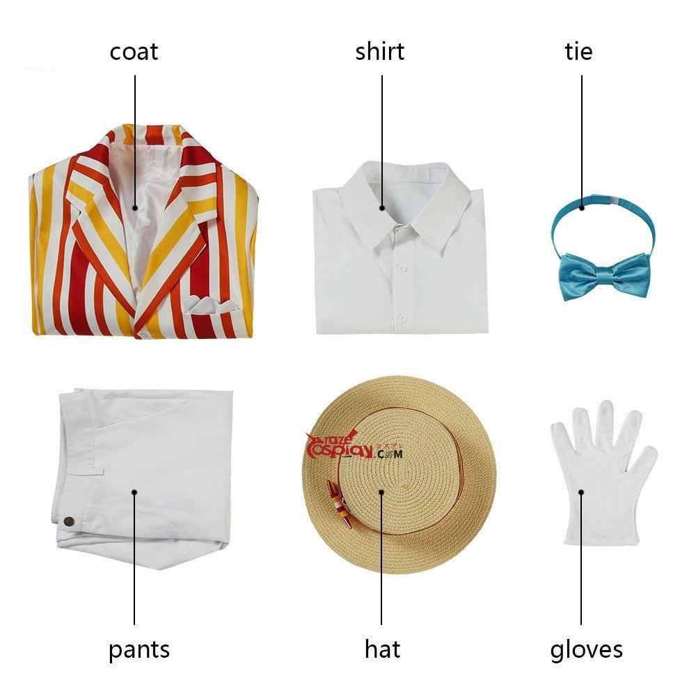 Mary Poppins Bert Outfit Cosplay Costume