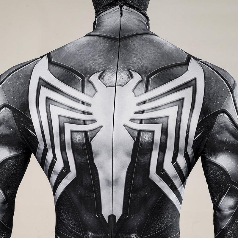 Venom Spider Man Black Jumpsuit Cosplay Costume