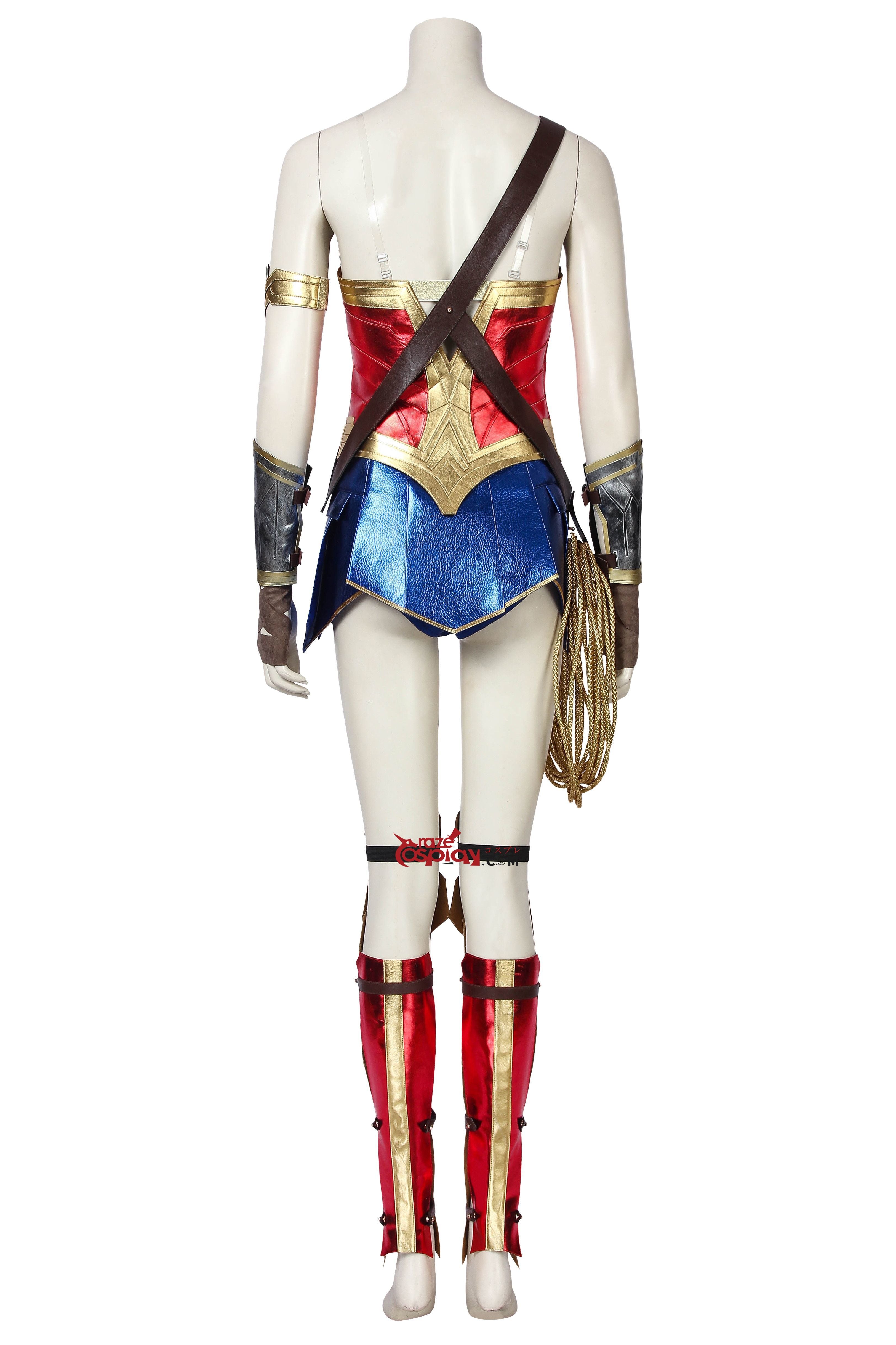 Diana Prince Red Dress Cosplay Costume