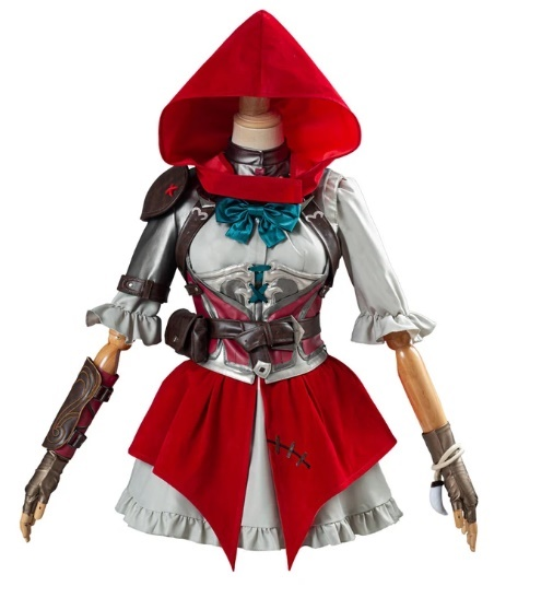 Overwatch Ashe Elizabeth Caledonia  Little Red Riding Hood Outfit Cosplay Costume