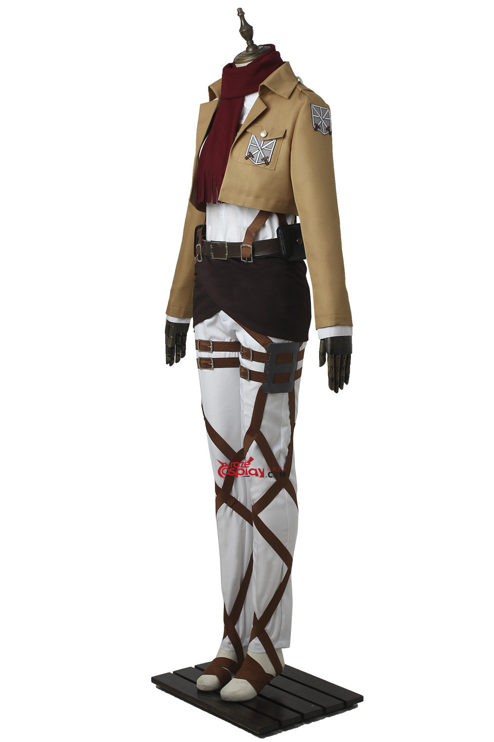 Attack on Titan Mikasa Ackerman Cosplay Costume