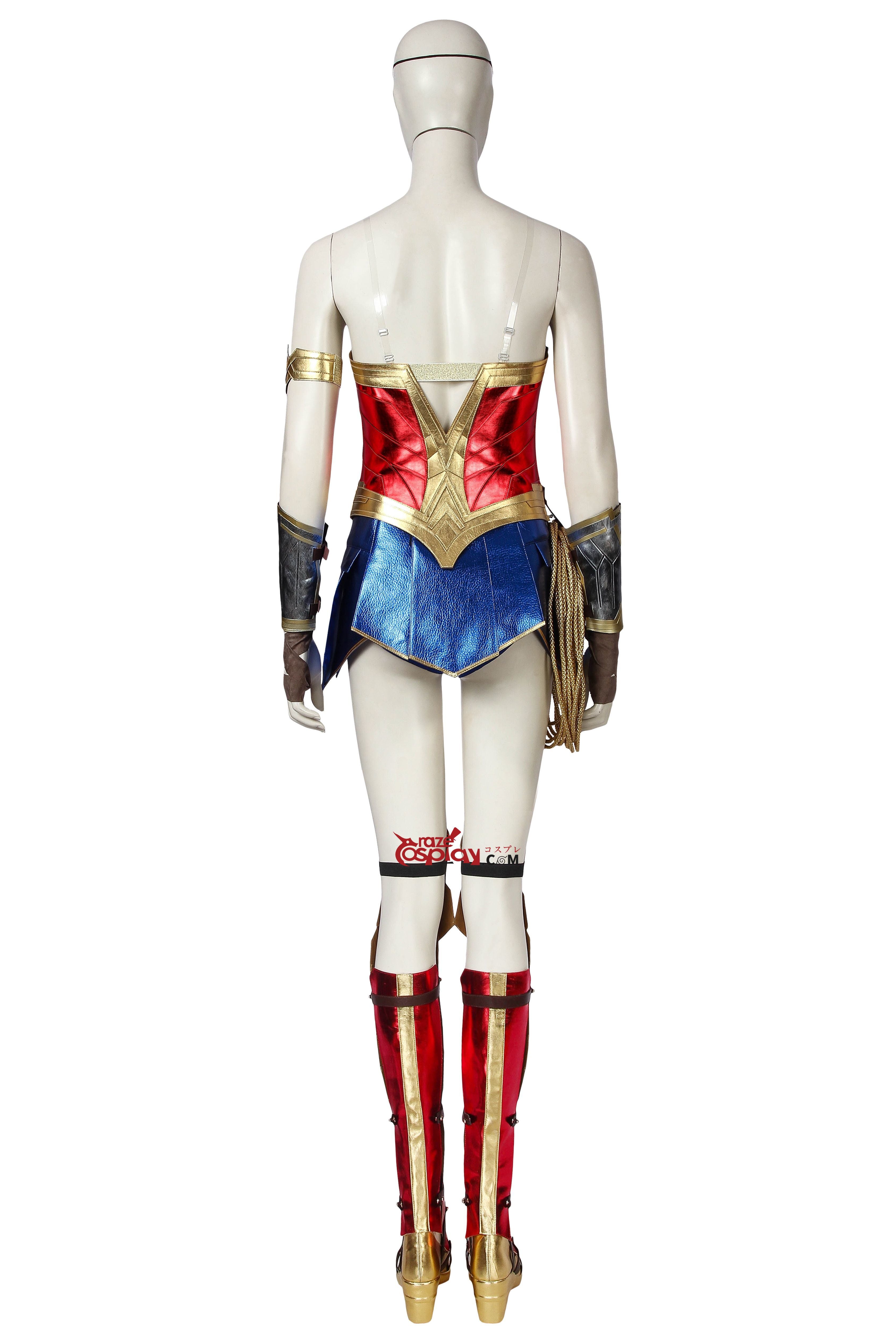 Diana Prince Red Dress Cosplay Costume
