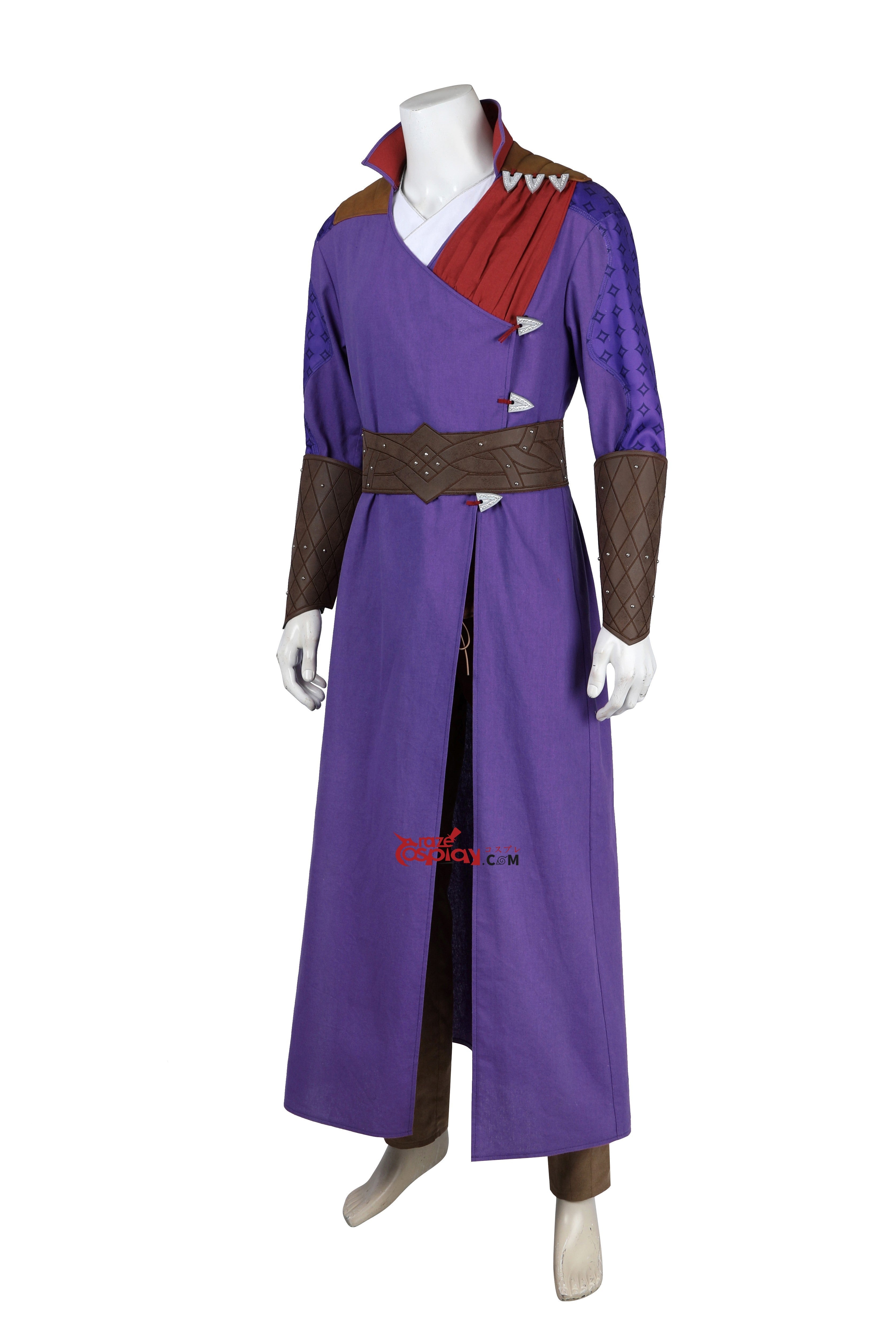 Baldur's Gate Gale Dekarios Purple Cosplay Costume