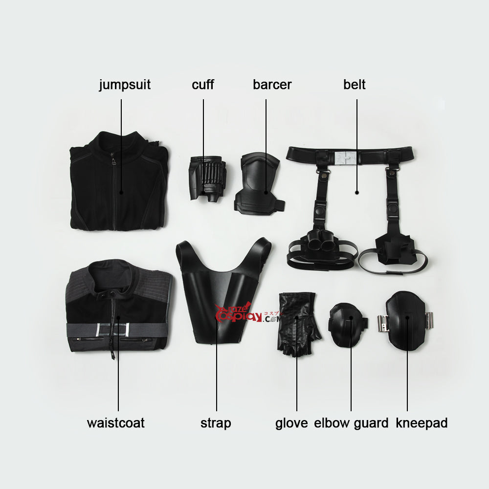 Natasha Romanoff Jumpsuit Cosplay Costume