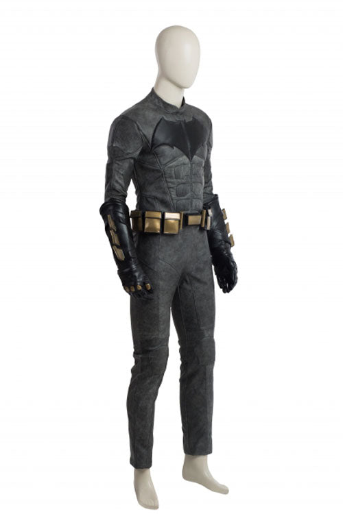 Bruce Wayne Outfit Justice League Batman Battle Halloween Cosplay Costume