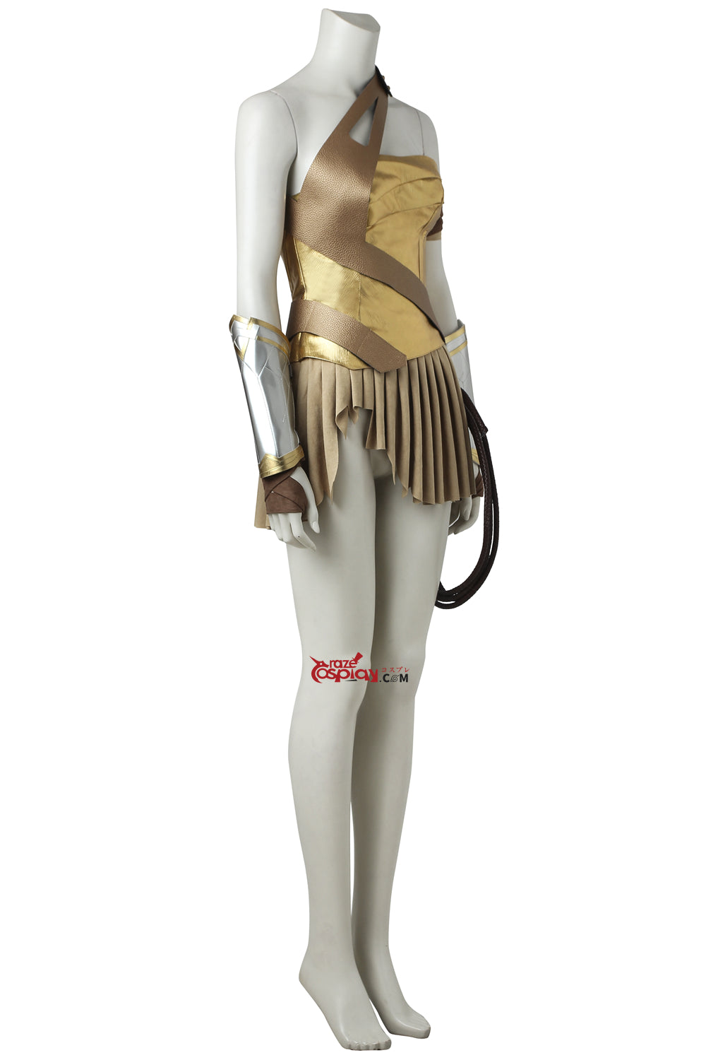 Diana Prince Golden Cosplay Costume