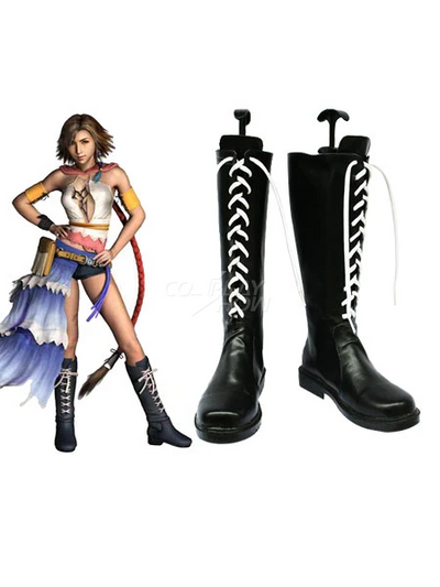 Final Fantasy X2 Yuna Cosplay Boots