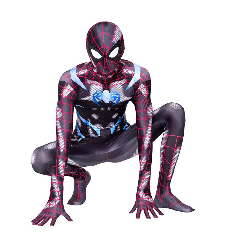 Marvel PS4 Secret War Spiderman Halloween Cosplay Costume Spider Man Suit For Adult