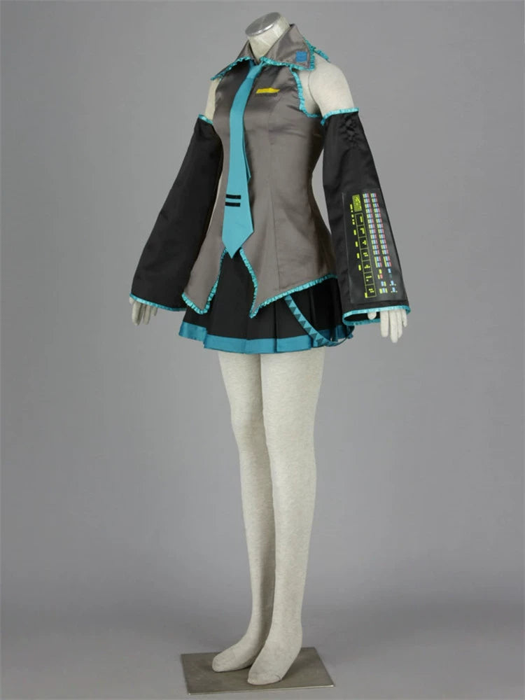 Vocaloid Hatsune Miku Sailor Outfit Uniform Skirts Cosplay Costume Halloween Carnival Suit
