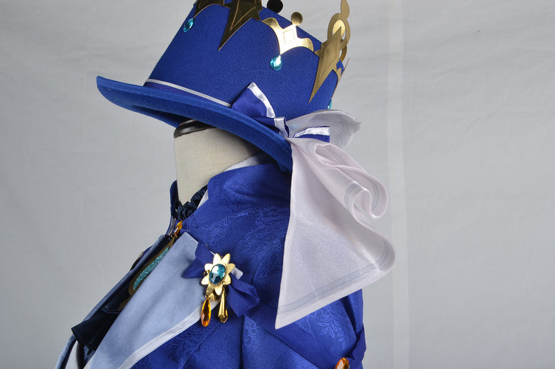 Genshin Impact Focalors Cosplay Costume