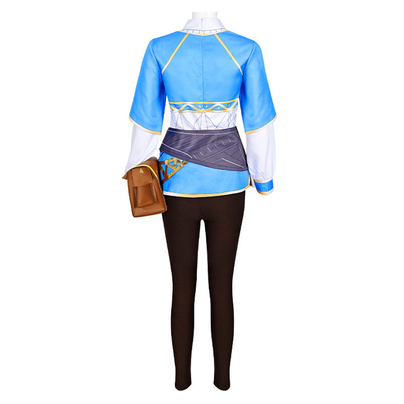 Zelda Breath of The Wild Halloween Costume The Legend of Zelda 2 Princess Cosplay Outfits