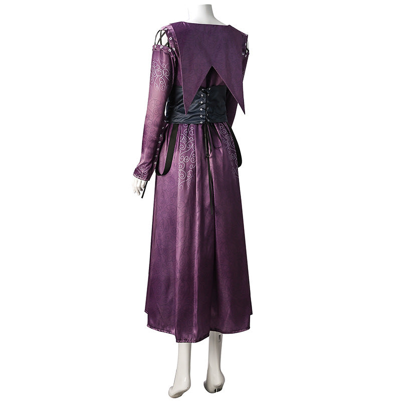 Bellatrix Lestrange Dress Harry Potter Halloween Cosplay Costume