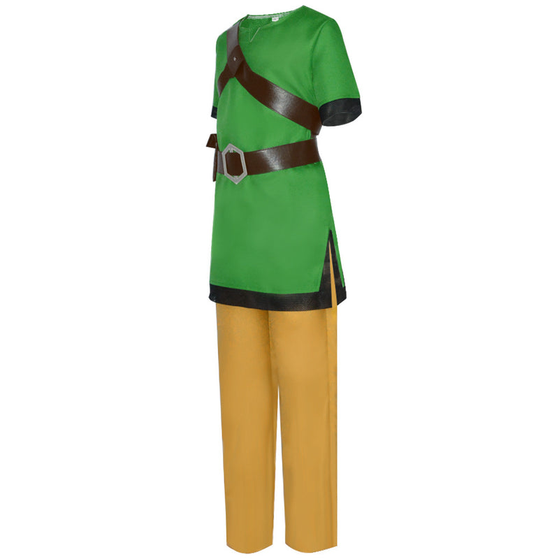 Skyward Sword Link Costume Legend of Zelda Family Costumes for Halloween Cosplay