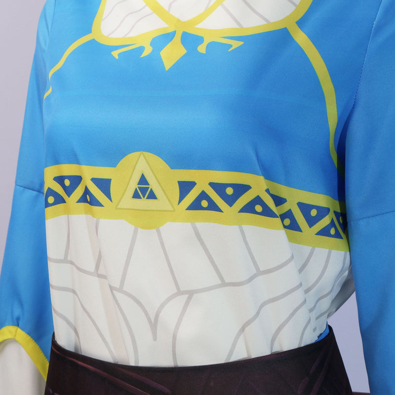 The Legend of Zelda 2 Breath of The Wild Princess Zelda Outfits Cosplay Costume