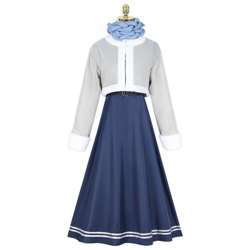Anime Sousou No Frieren Fern Winter Outfit Cosplay Costume