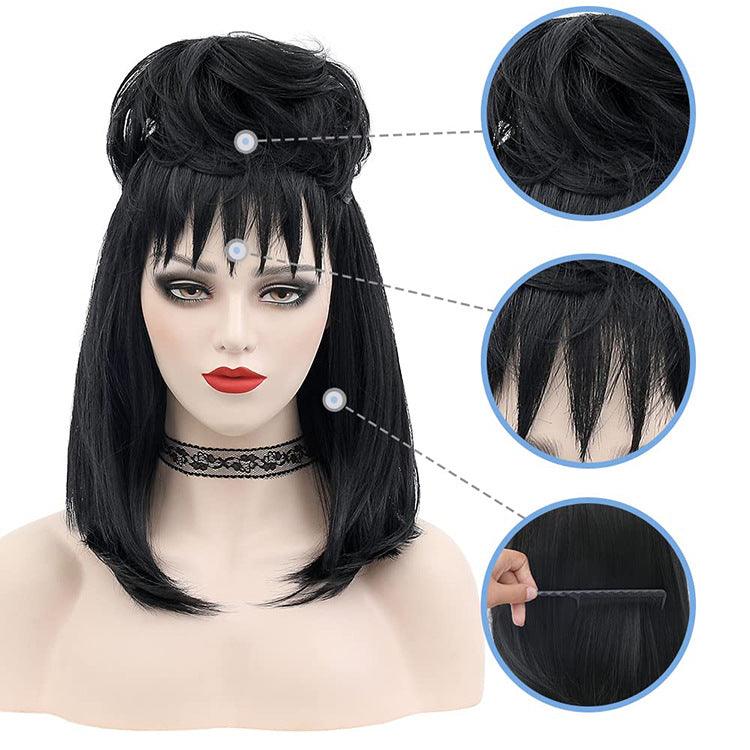 Lydia Deetz Cosplay Wig Movie Beetlejuice Halloween Cosplay