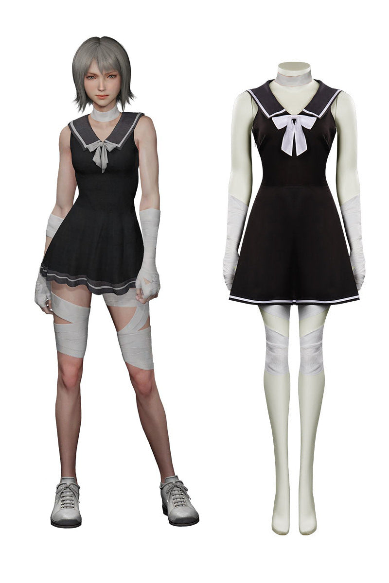 Final Fantasy Origin Neon Dress Cosplay Costume