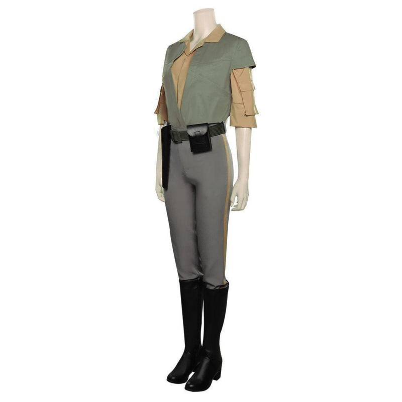 SW 6 Organa Solo Princess Leia Outfit Cosplay Costume Halloween Carnival Party