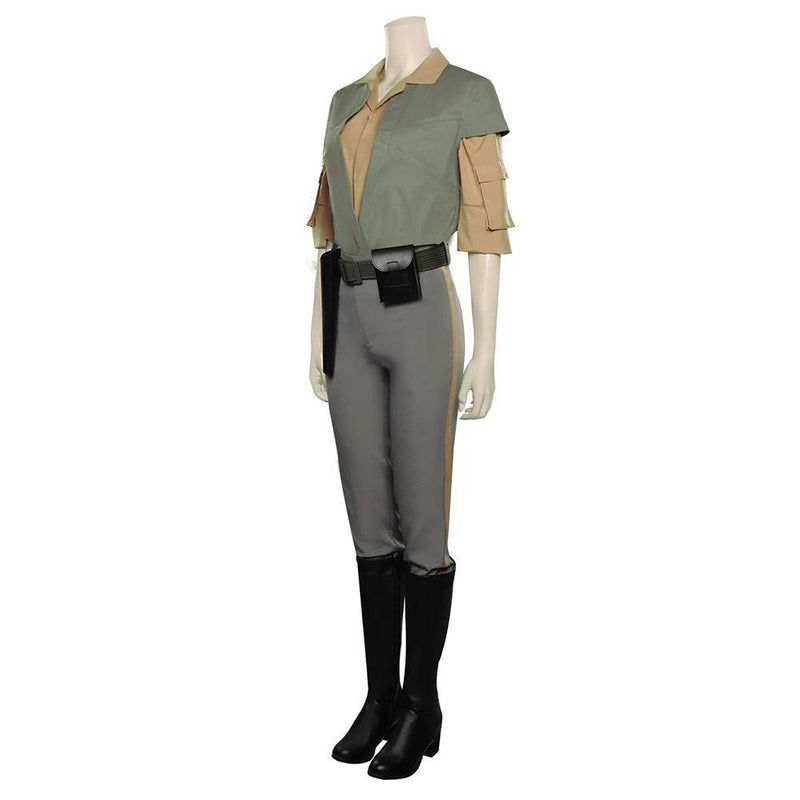 Star Wars 6 Organa Solo Princess Leia Outfit Cosplay Costume Halloween Carnival Party